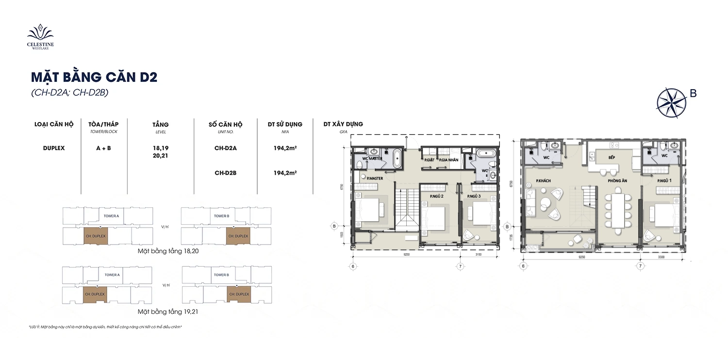 Căn Duplex Celestine 2
